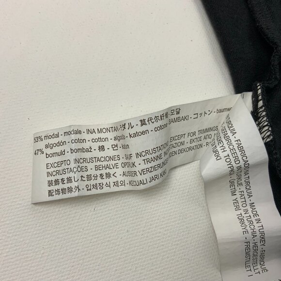 Zara Men’s Black Sequin Snake Tank Top Size Small - Picture 15 of 16